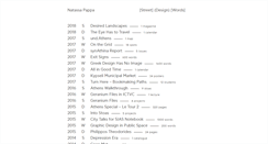 Desktop Screenshot of natassapappa.com